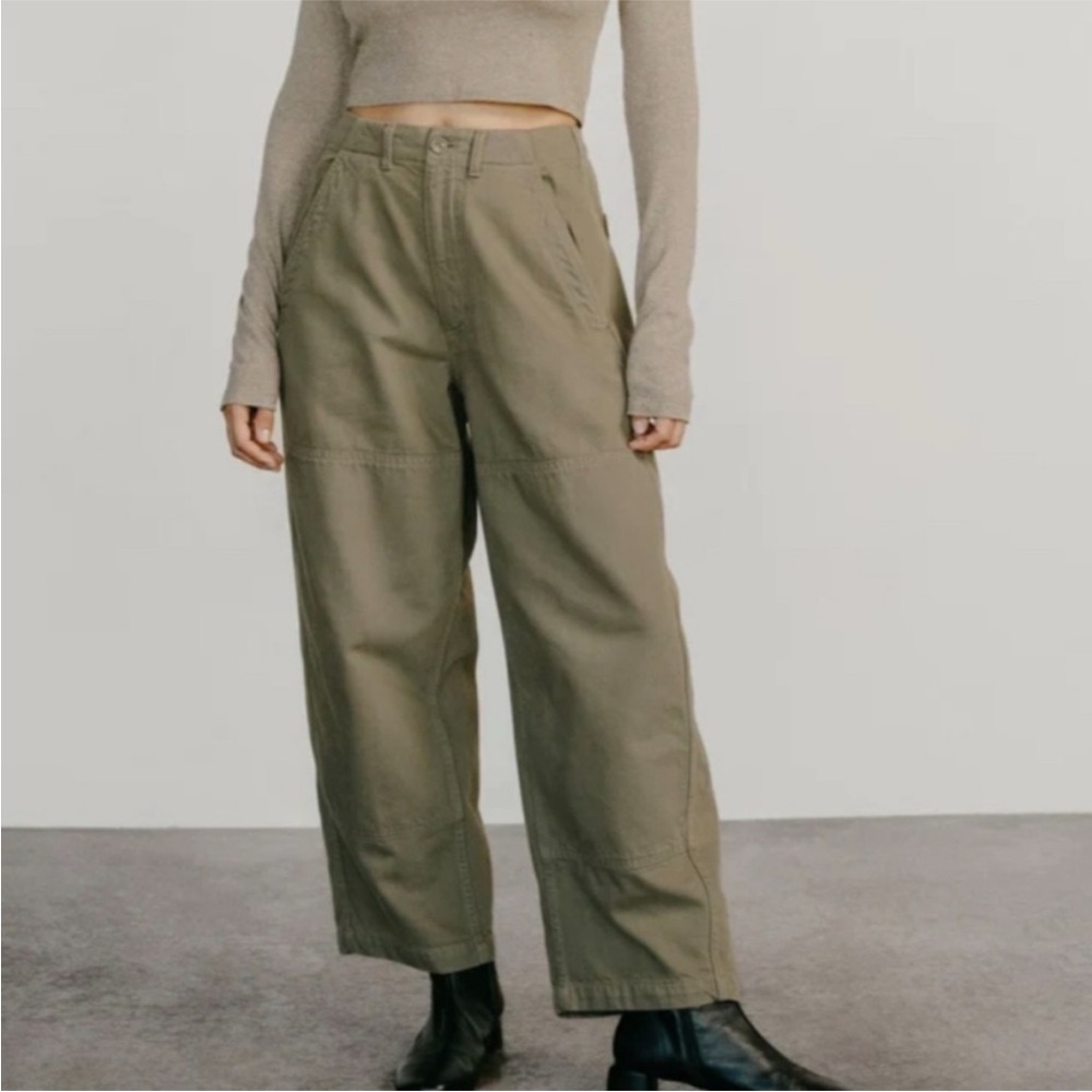 Ozma Jardín Pants in Algae size XXL